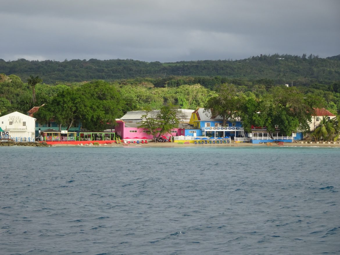 Barbados – colorful houses on west coast Barbados - colorful houses on west coast