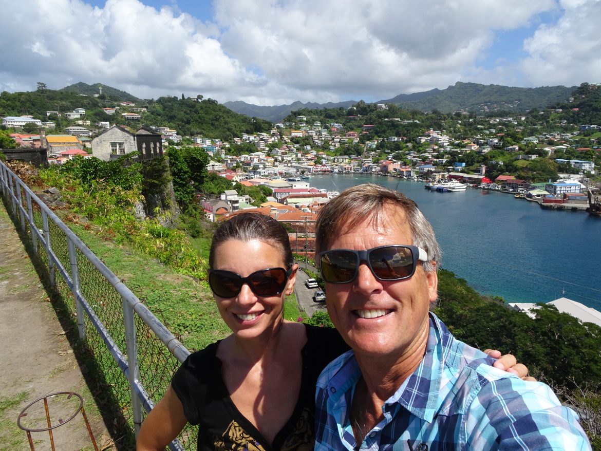 St.George, The Carenage – view from the Fort St.George, The Carenage - view from the Fort