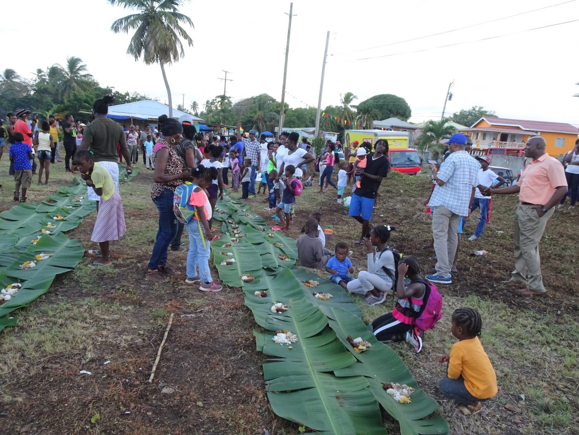 Saraca food festival in La Poterie, Grenada Saraca food festival in La Poterie, Grenada