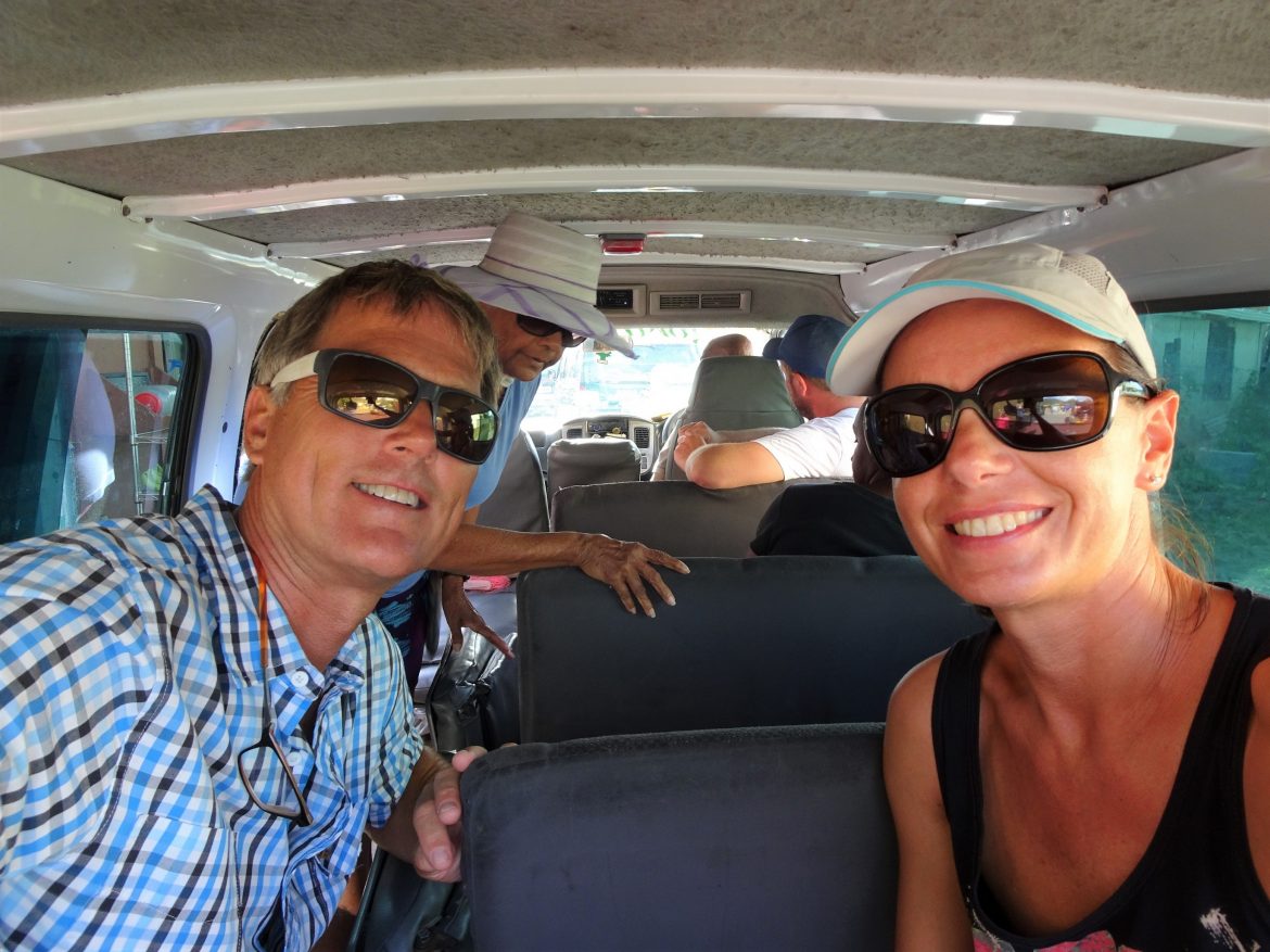 Taking the bus to Hillsborough