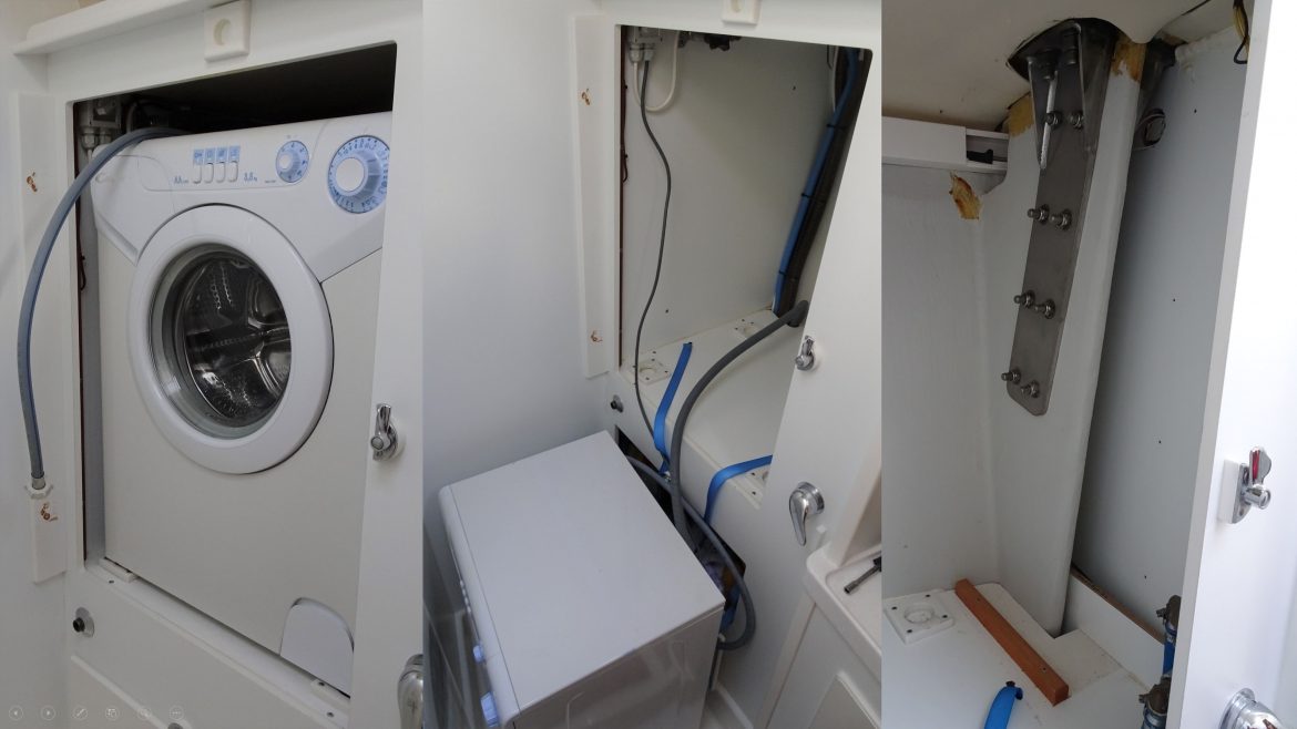 Tackle the washing machine cupboard Tackle the washing machine cupboard