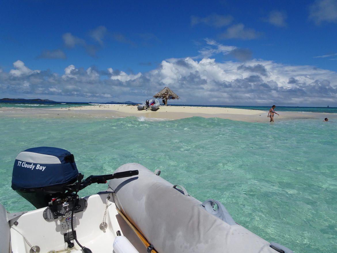 Morpion sand island, off Petit St.Vincent