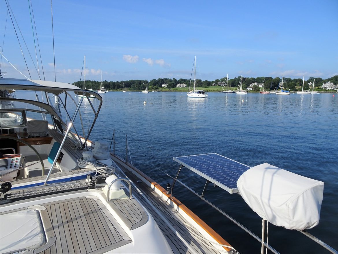 Very peaceful anchorage in Bristol Rhode Island Very peaceful anchorage in Bristol Rhode Island