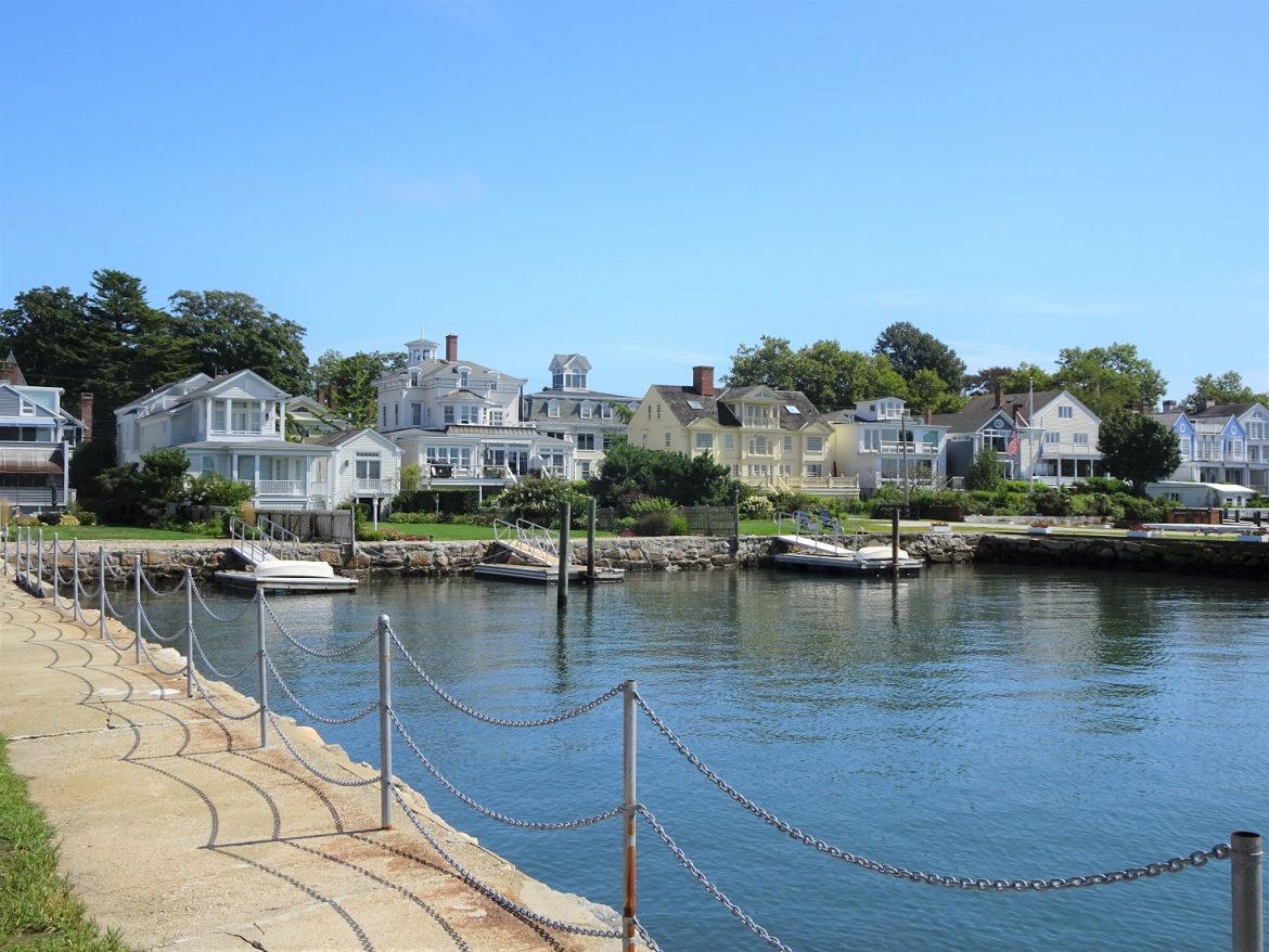 Properties on Stonington waterfront, Connecticut