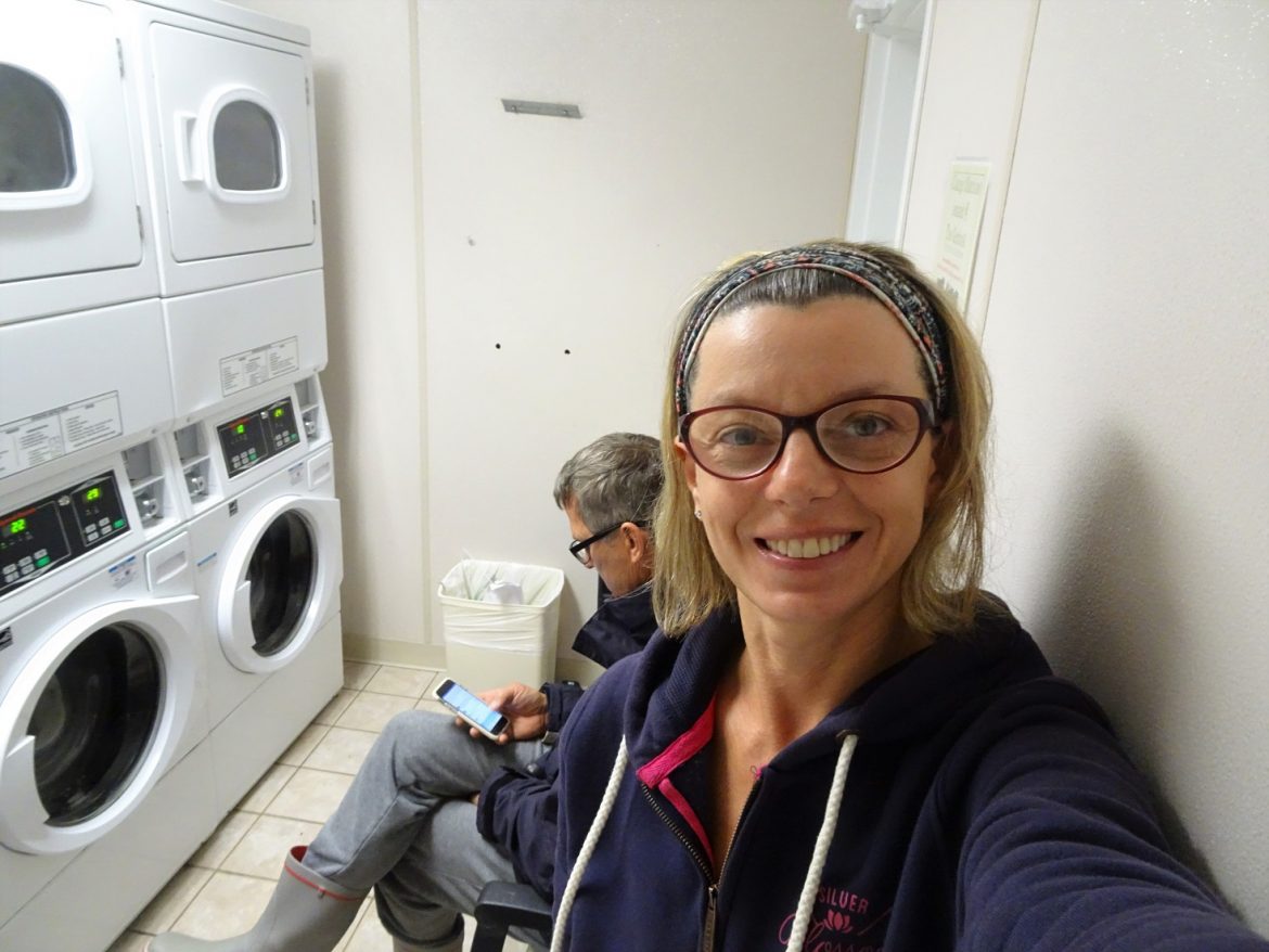 Not the most sophisticated laundromat, but it did the job: we are all clean again! Not the most sophisticated laundromat, but it did the job: we are all clean again!