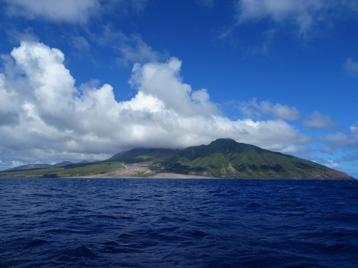 The south shore of Montserrat
