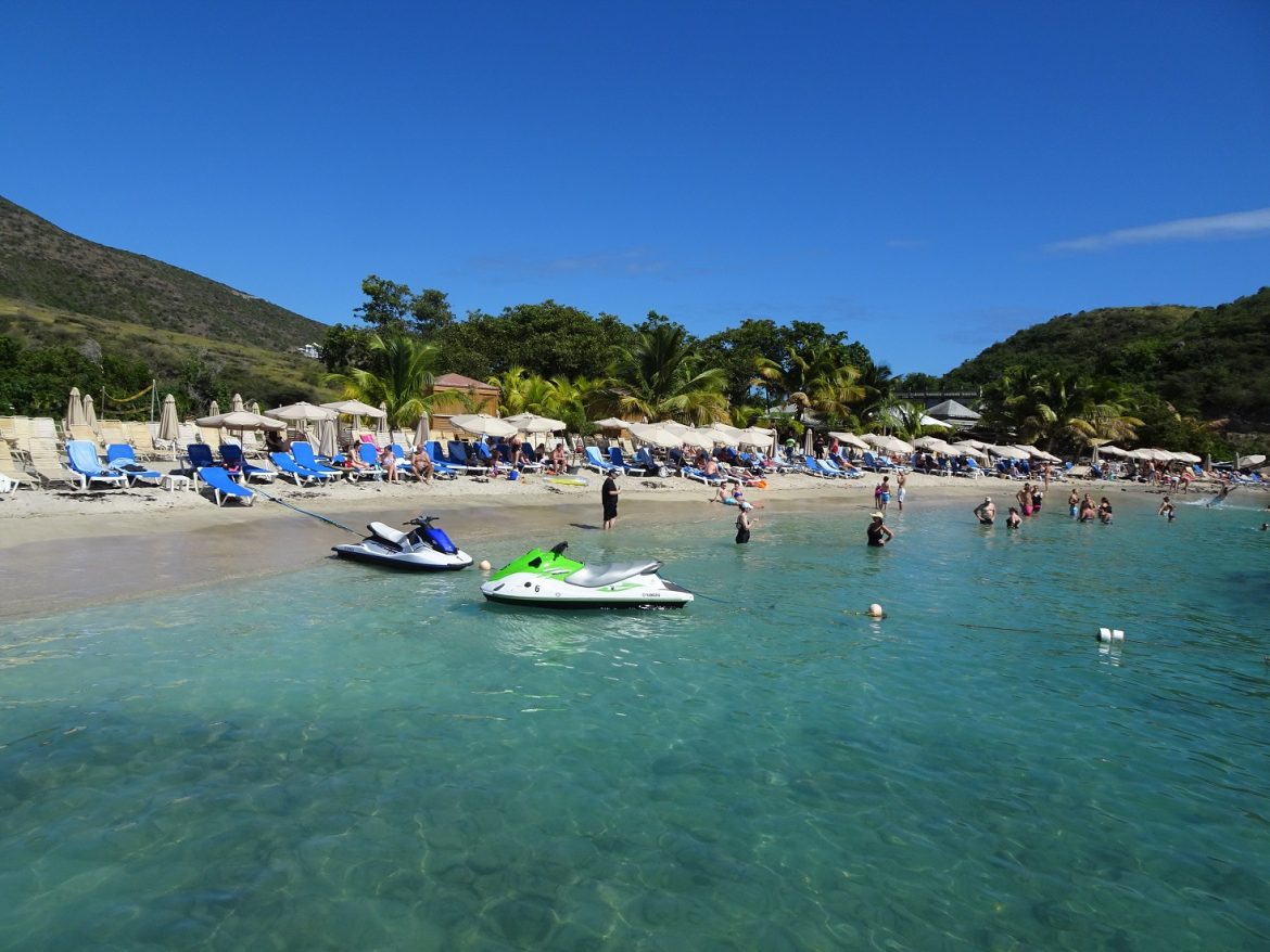 Reggae Beach club in Cockleshell Bay