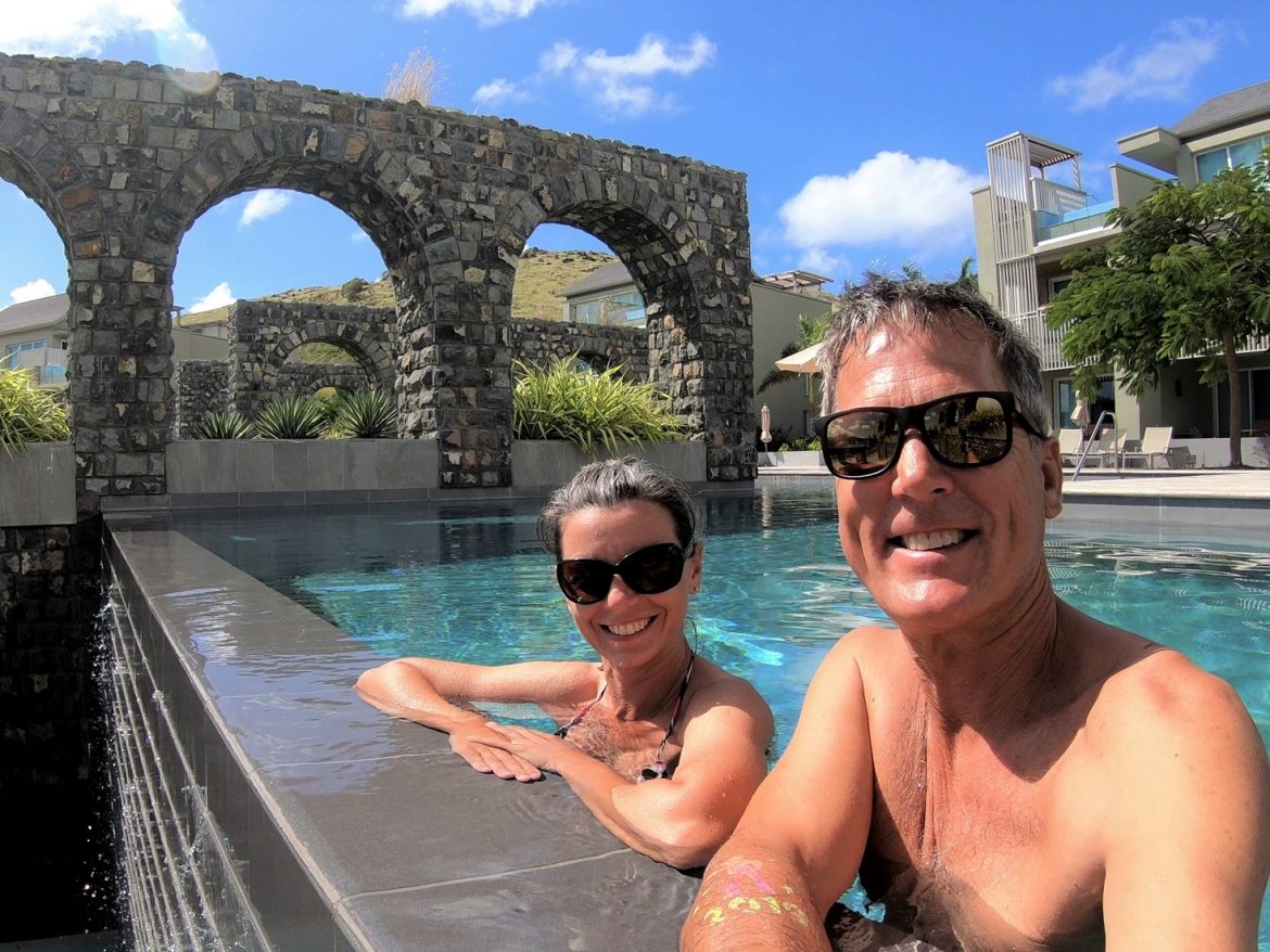 Relaxing time in Park Hyatt, St.Kitts