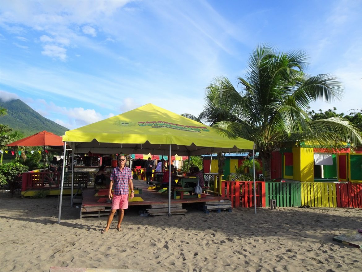 Sunshine's Bar, Pinney's Beach, Nevis