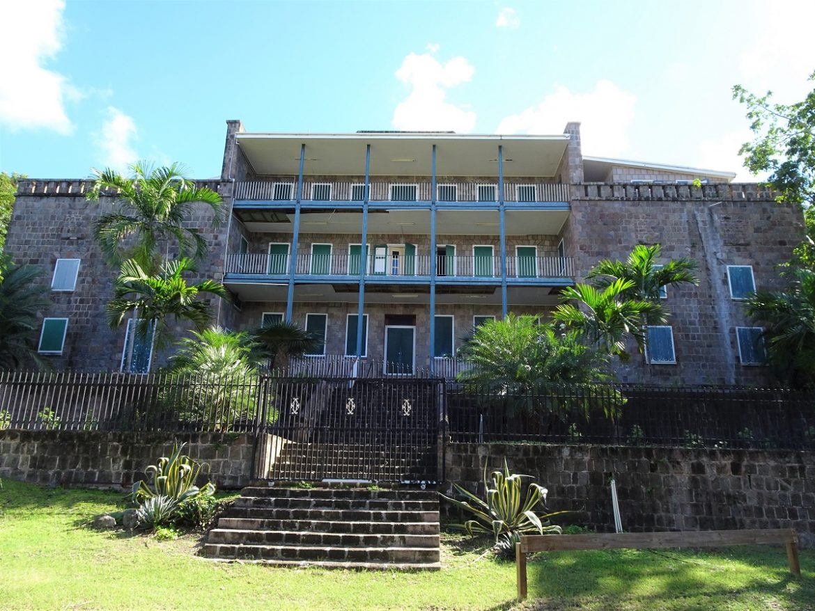 The former Bath Hotel, Nevis