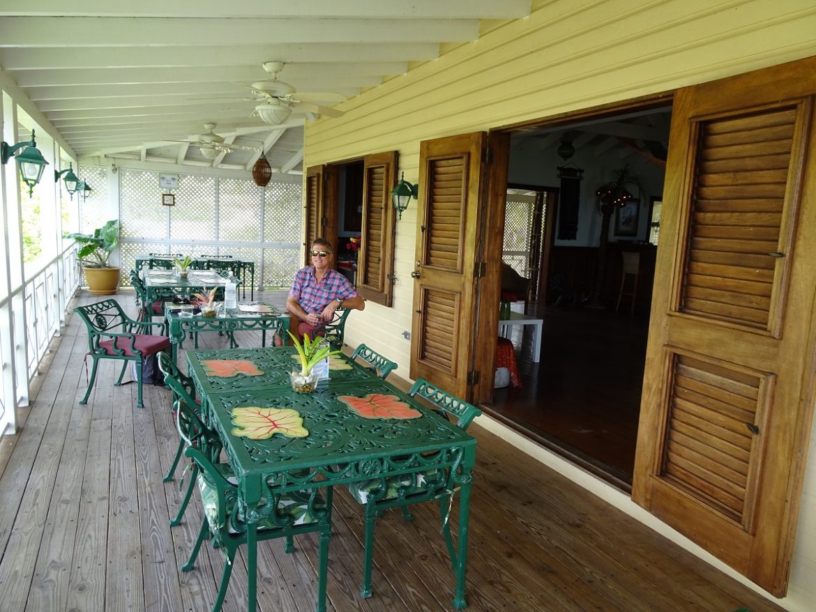 Oasis in the Gardens, Thai restaurant in the Botanical Gardens Nevis