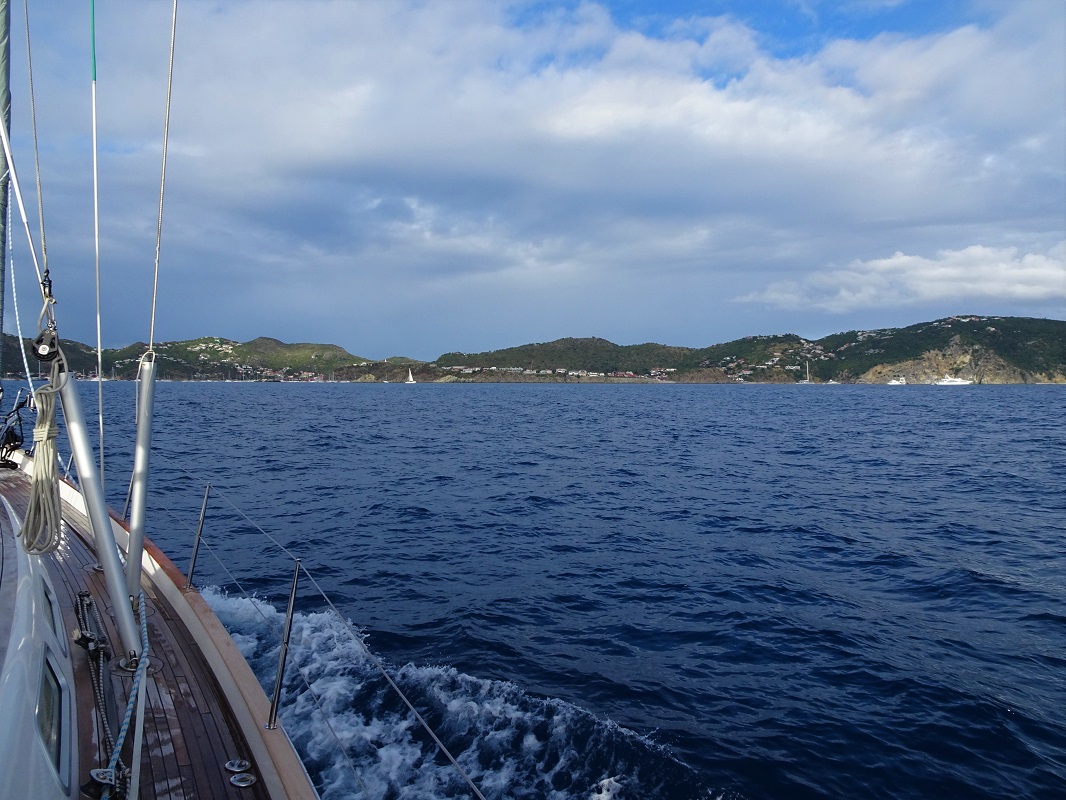 Coming into St. Barth Coming into St. Barth