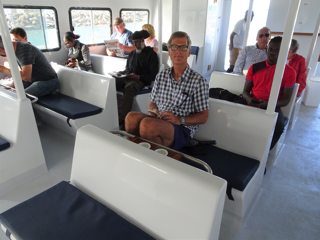 Edge II ferry from St.Maarten to Saba