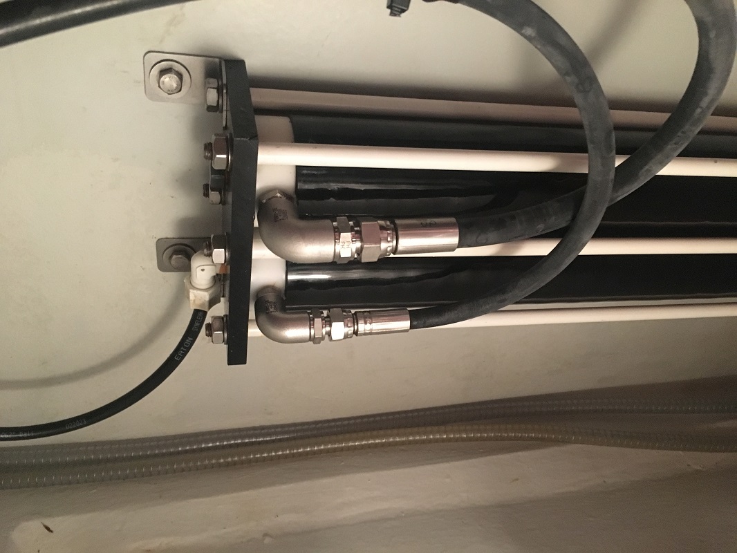 The watermaker membranes, s/v Cloudy Bay