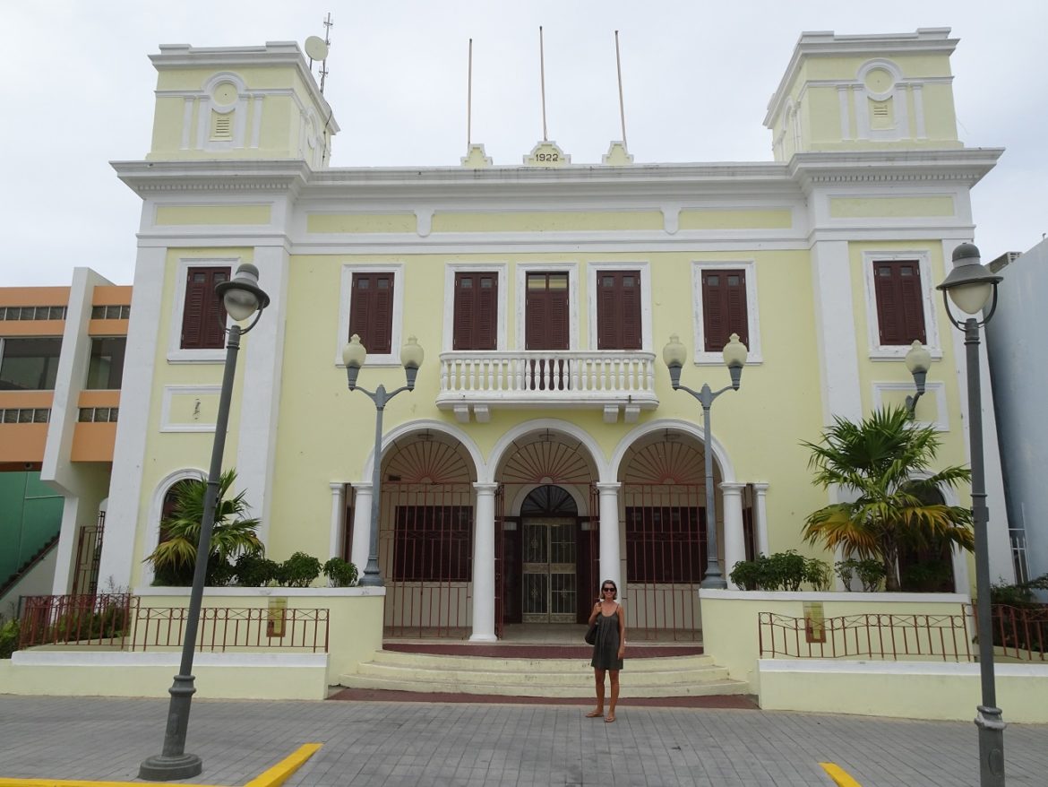 City-hall in Isabela town, Puerto Rico