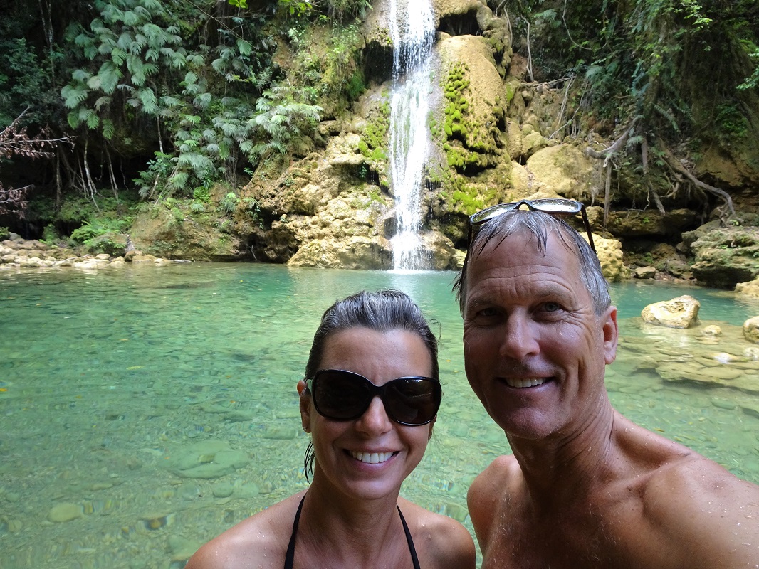 Smaller El Limon waterfall, Dominican Republic Smaller El Limon waterfall, Dominican Republic