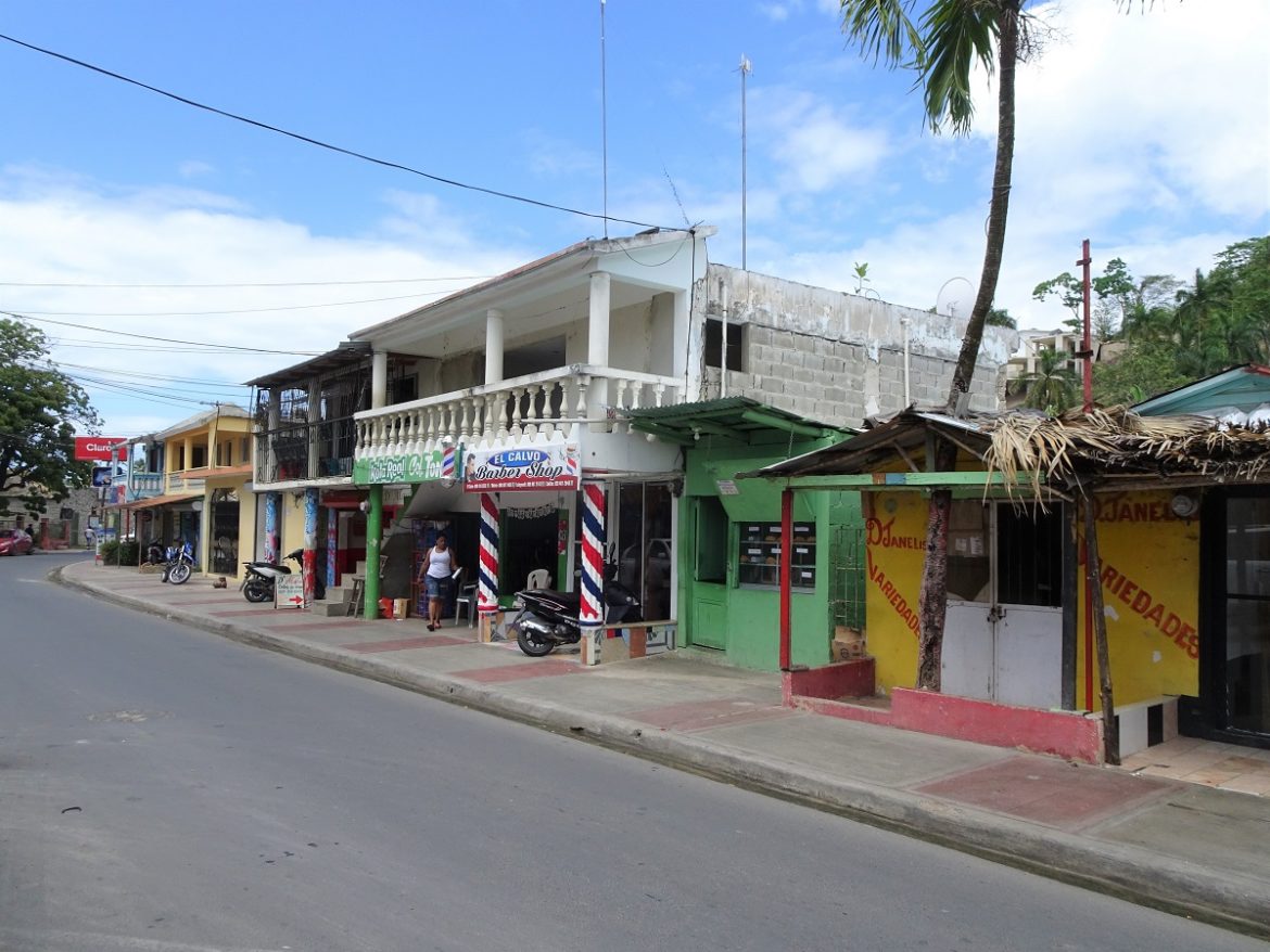 Las Terrenas town, Dominican Republic