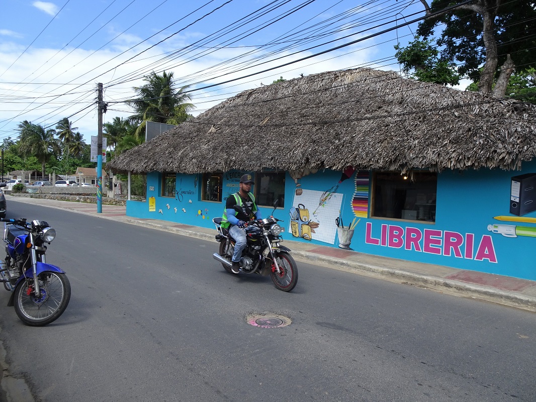Las Terrenas town, Dominican Republic