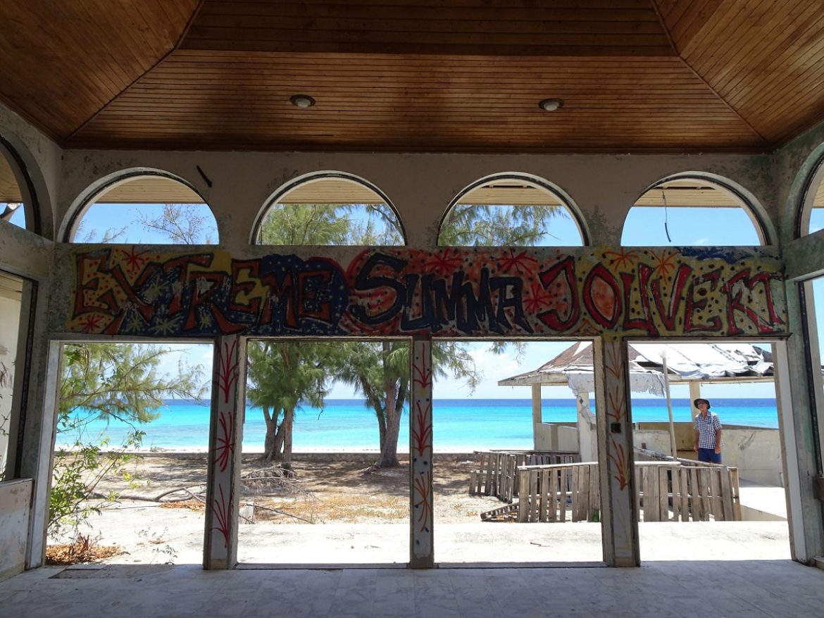 Abandoned property on Norman Saunders Beach, Grand Turk,Turks & Caicos Abandoned property on Norman Saunders Beach, Grand Turk,Turks & Caicos