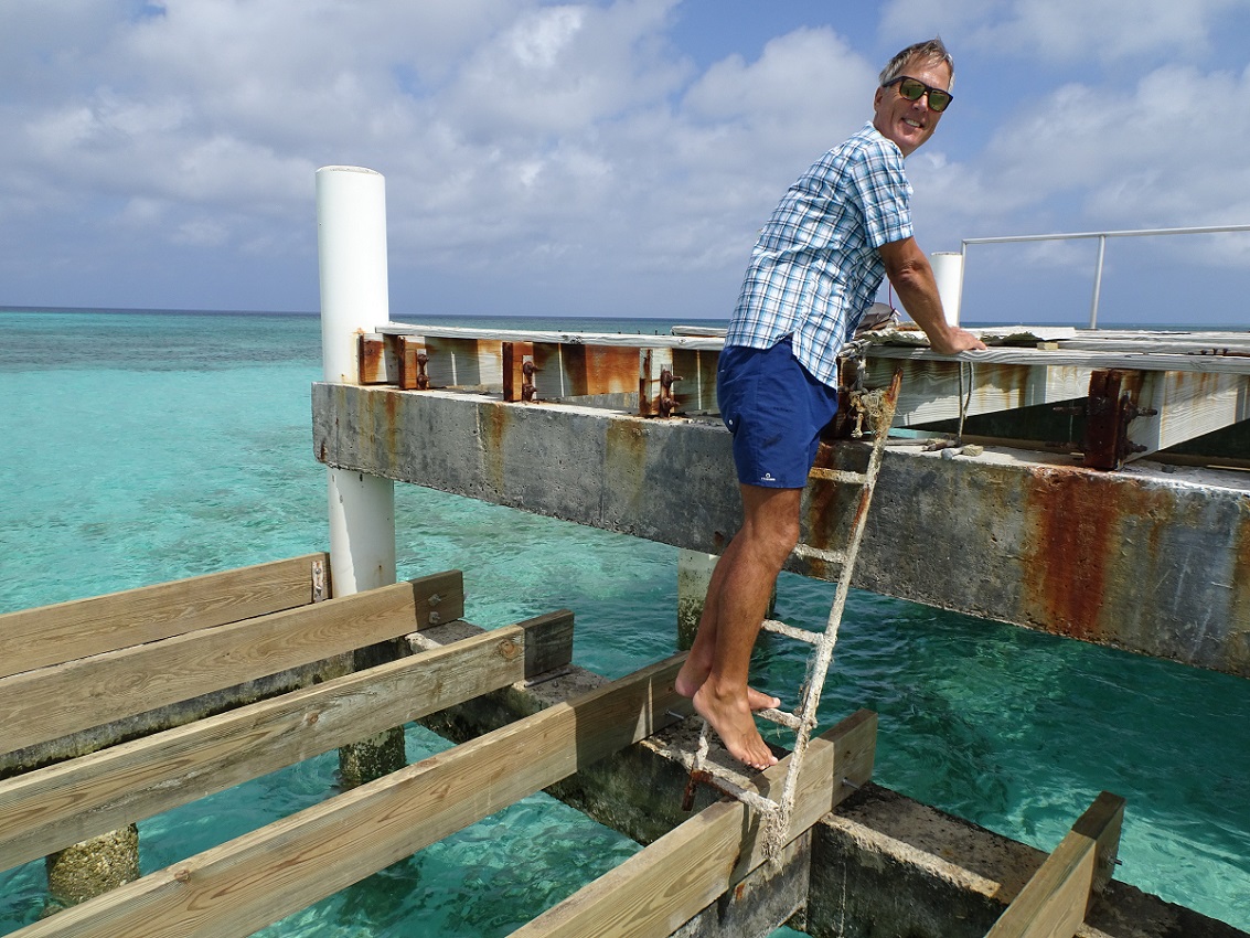 Dock in Grand Turk, Turks & Caicos Dock in Grand Turk, Turks & Caicos