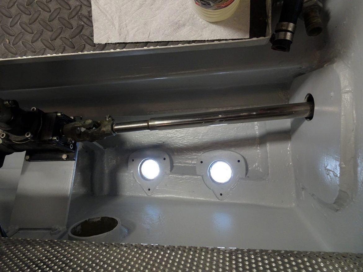Engine room floor freshly painted – s/v Cloudy Bay Engine room floor freshly painted - s/v Cloudy Bay
