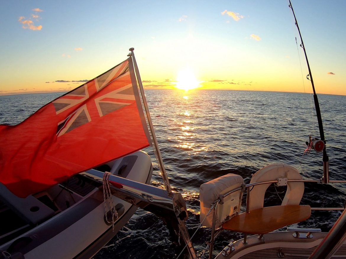 Sunrise in the Atlantic