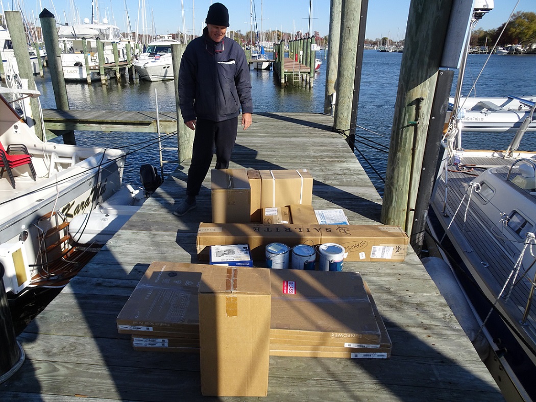Some of the deliveries - where will this lot go?
