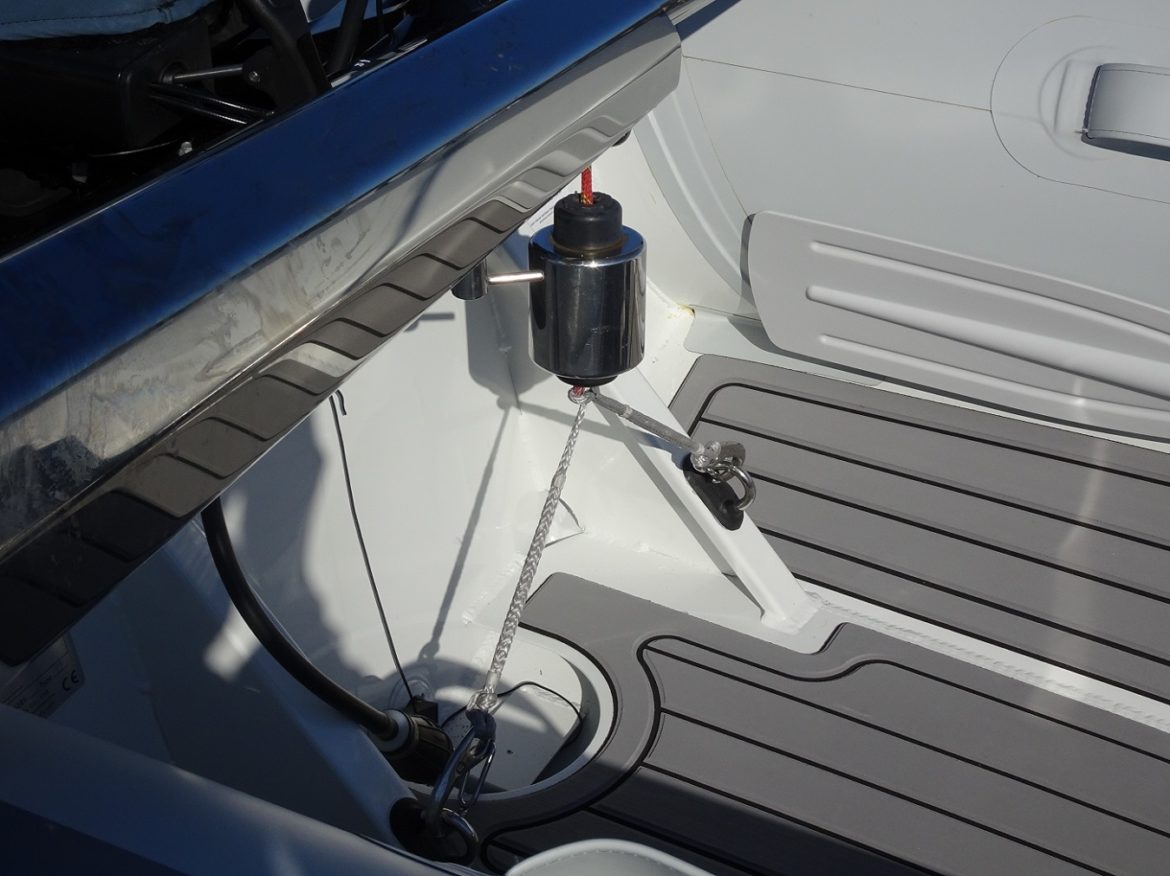 Finalised dinghy strops