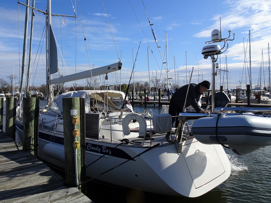 Leaving Herrington Harbour North Marina