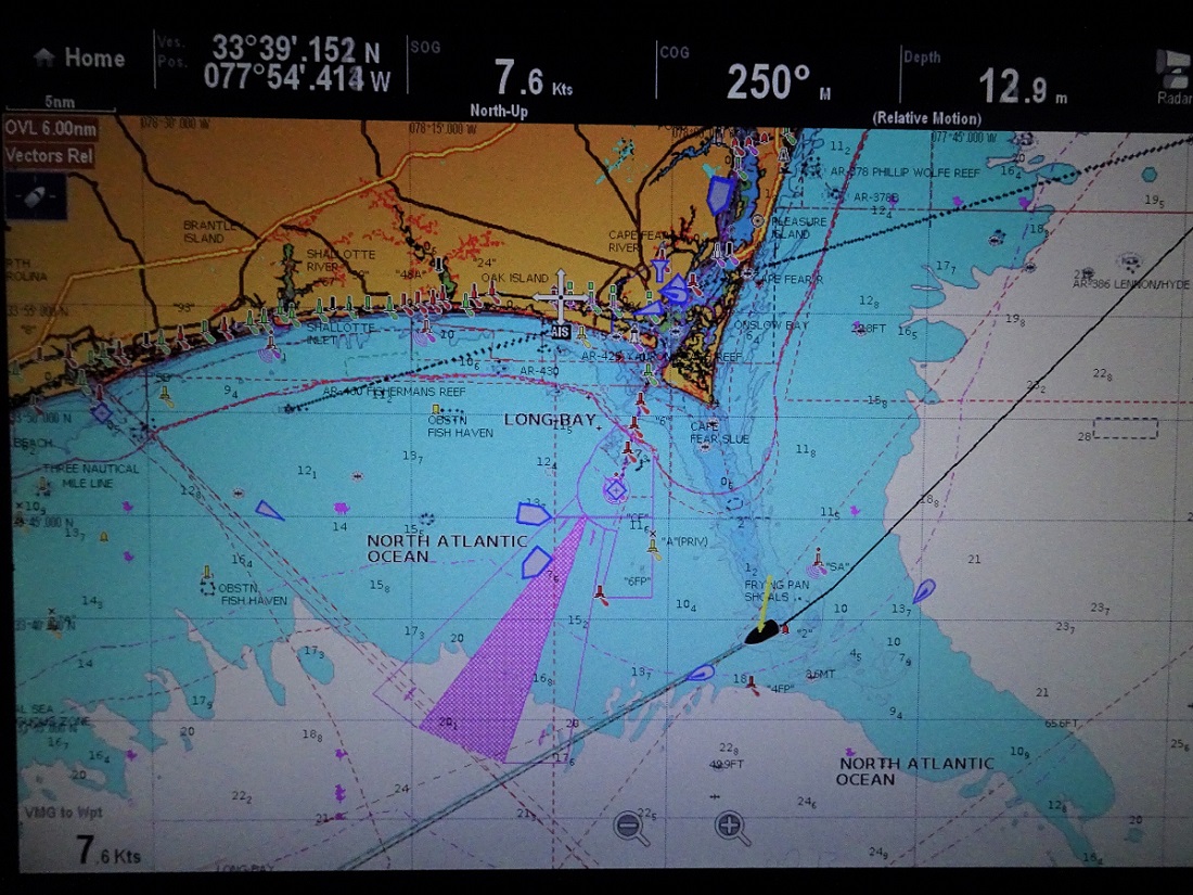 Rounding Cape Fear Rounding Cape Fear