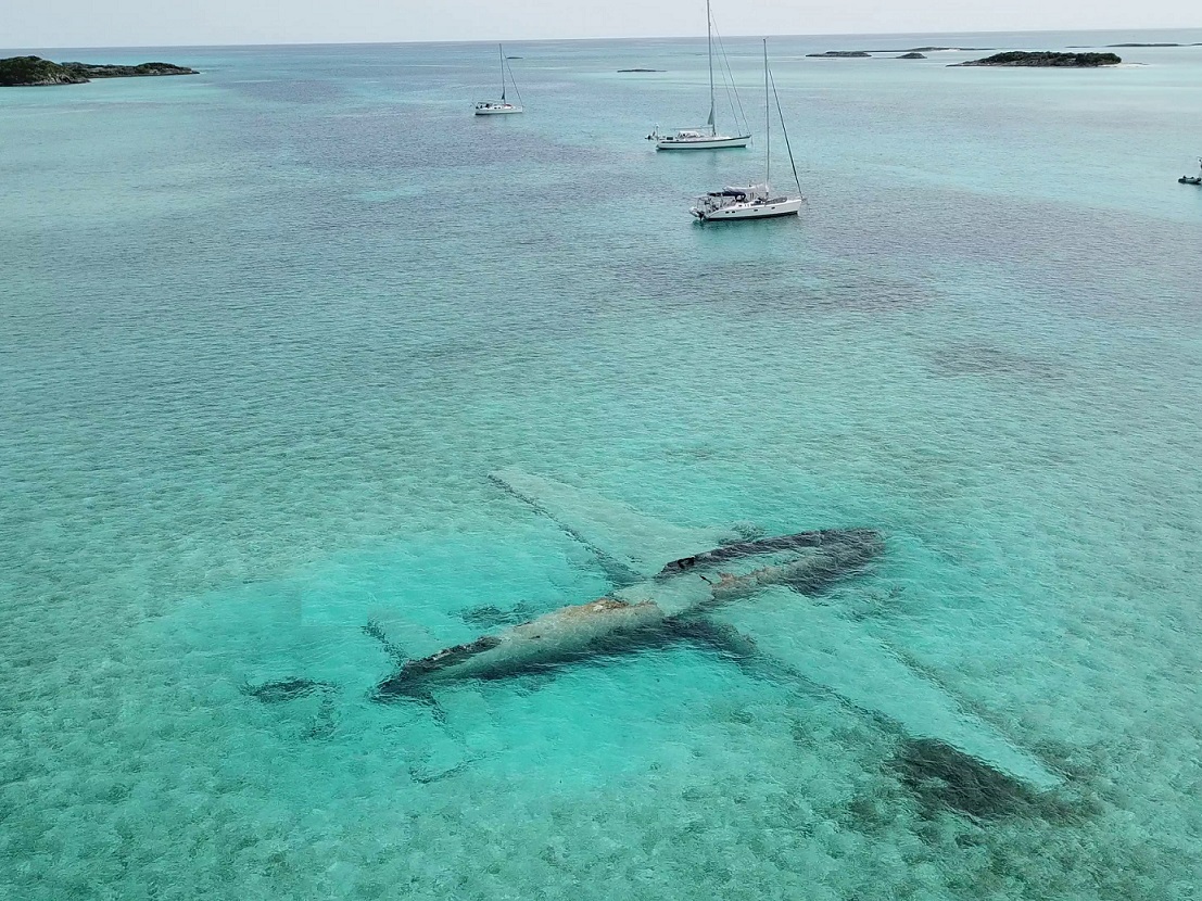 Pablo Escobar’s plane wreck in Norman’s Cay, Bahamas Pablo Escobar's plane wreck in Norman's Cay, Bahamas