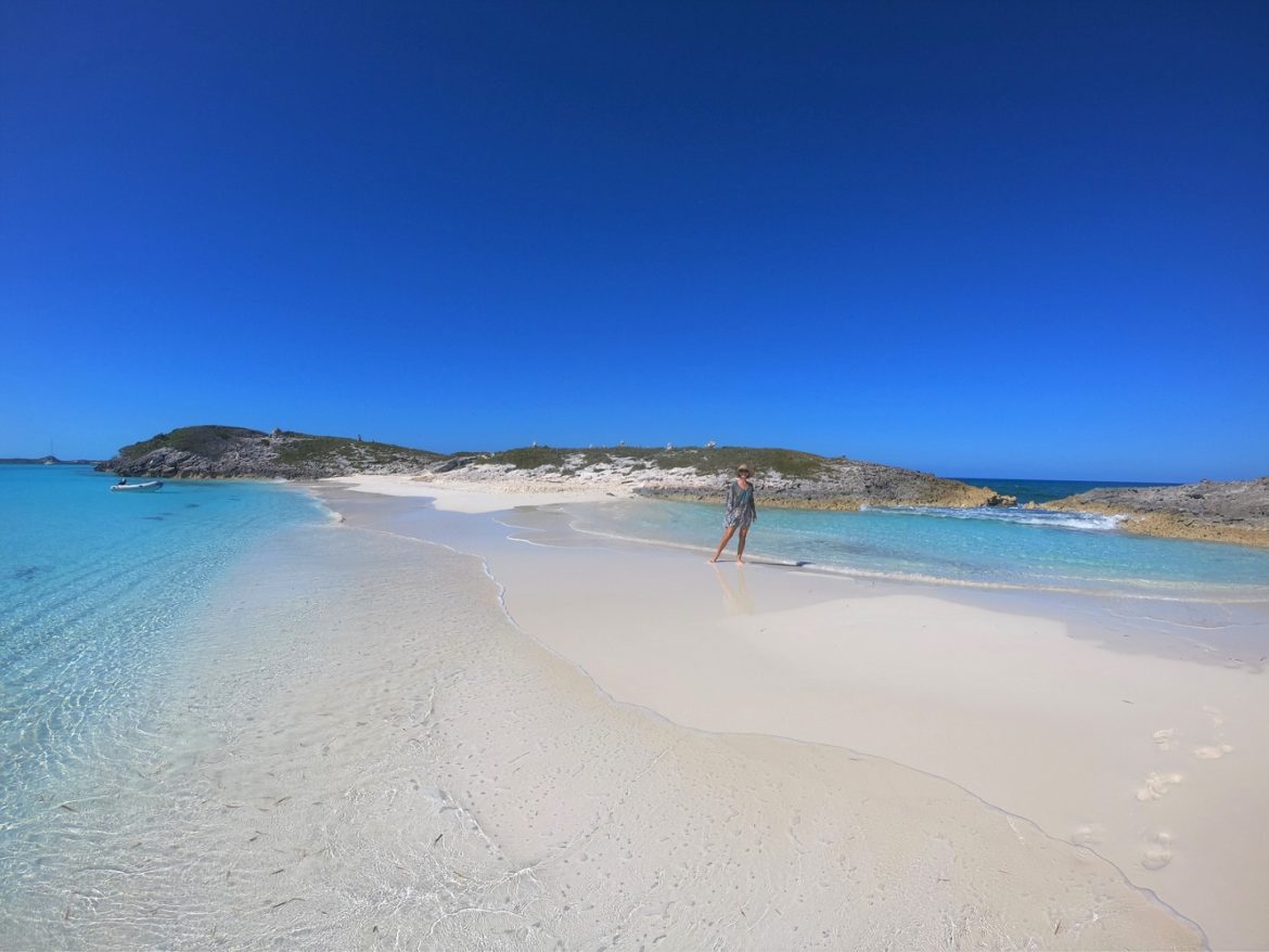 Unique beach setting at Boysie Cay Unique beach setting at Boysie Cay