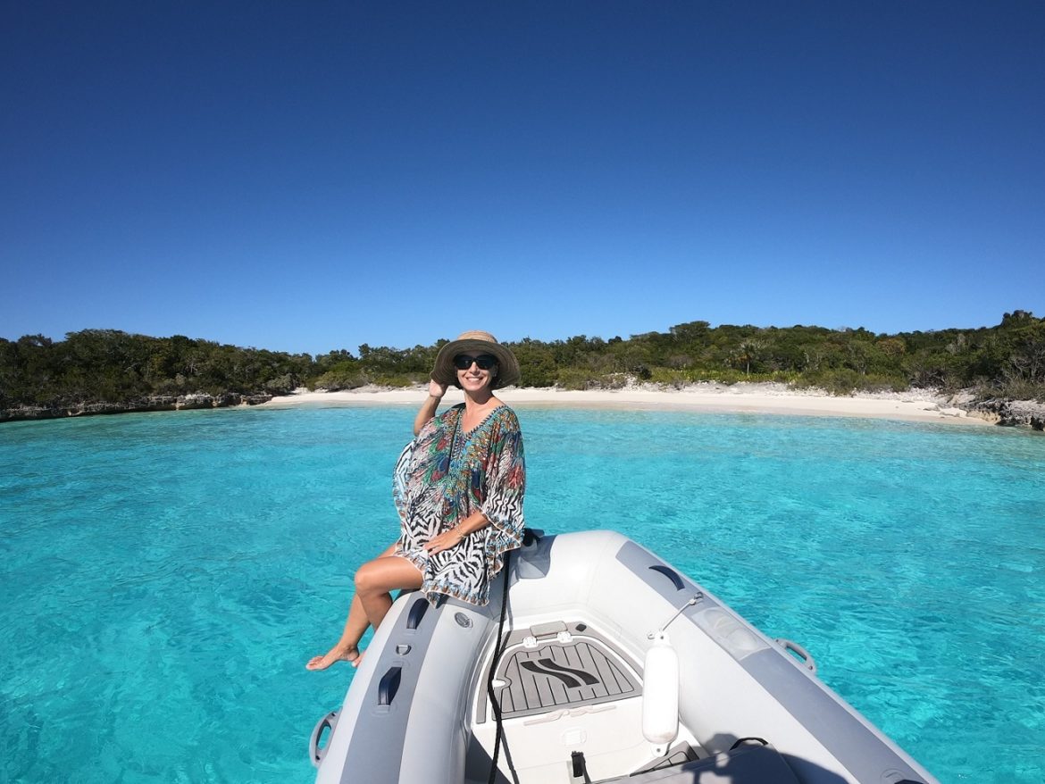 Beach on Rat Cay Beach on Rat Cay