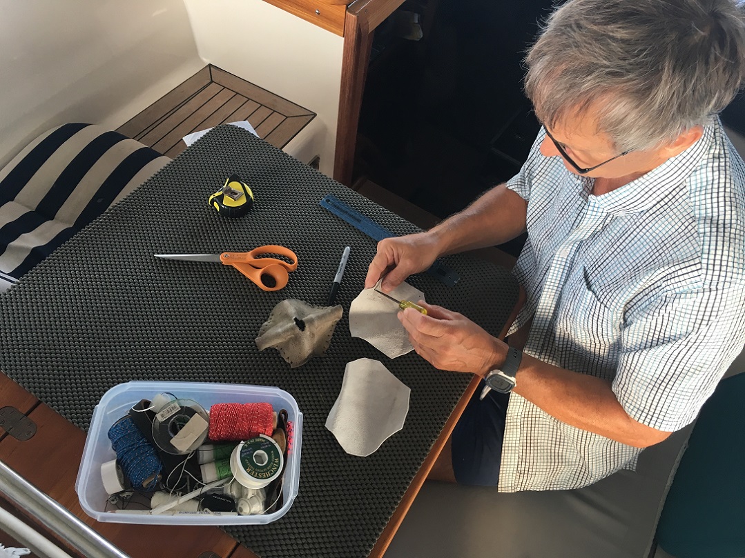 cutting leather patches cutting leather patches