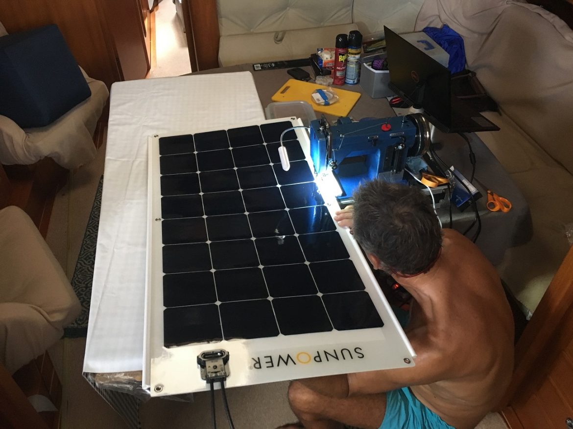 sewing bimini solar panels sewing bimini solar panels