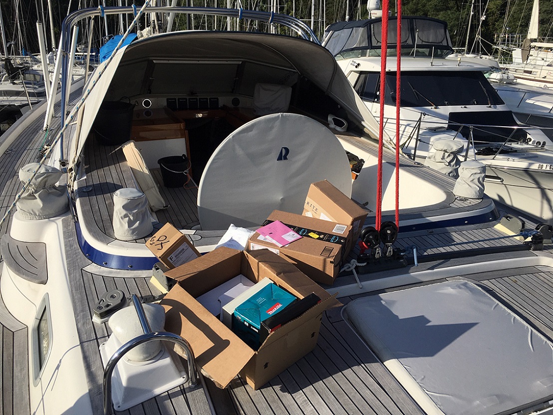 Back to Cloudy Bay to winterize boat