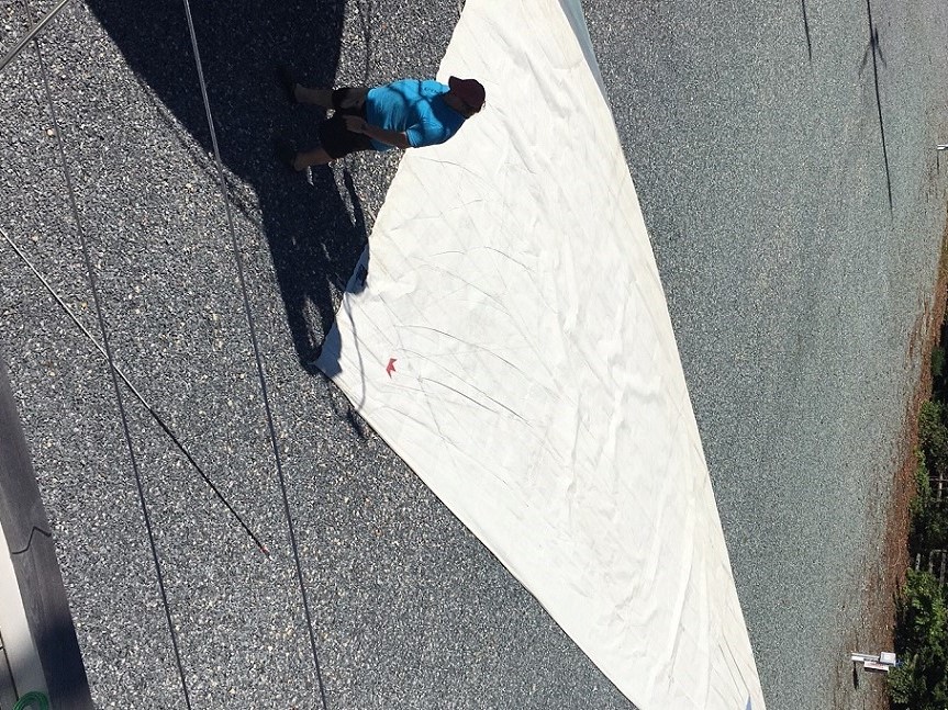 mainsail down mainsail down
