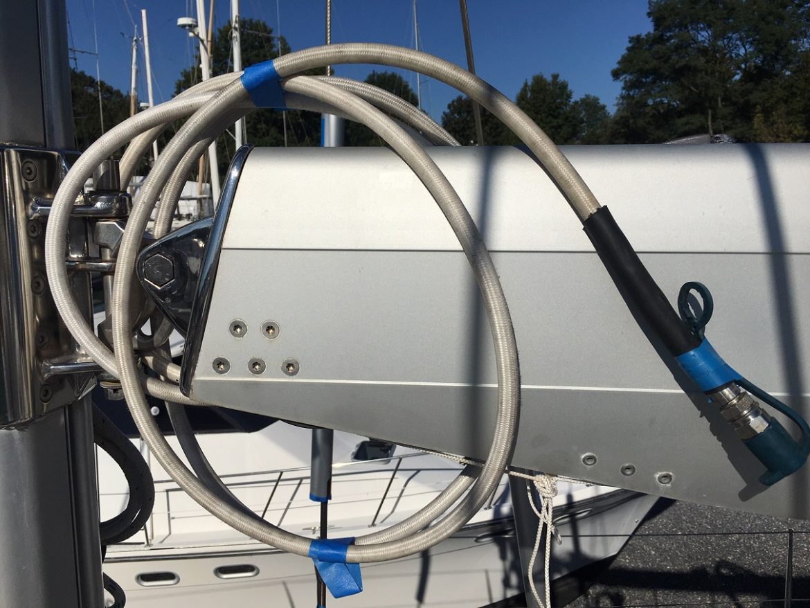 hydraulic hoses with outer layer peeled off hydraulic hoses with outer layer peeled off