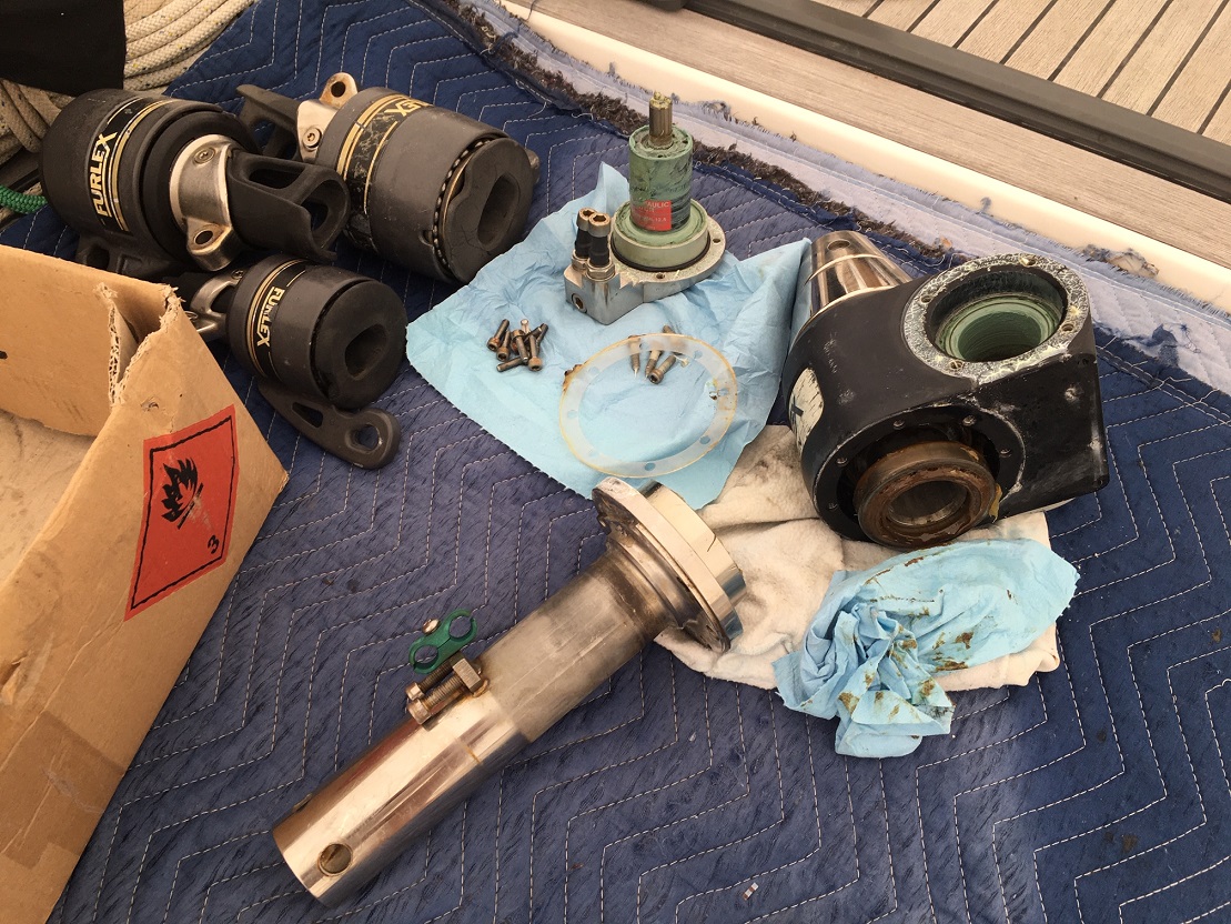 servicing Furlex gear servicing Furlex gear