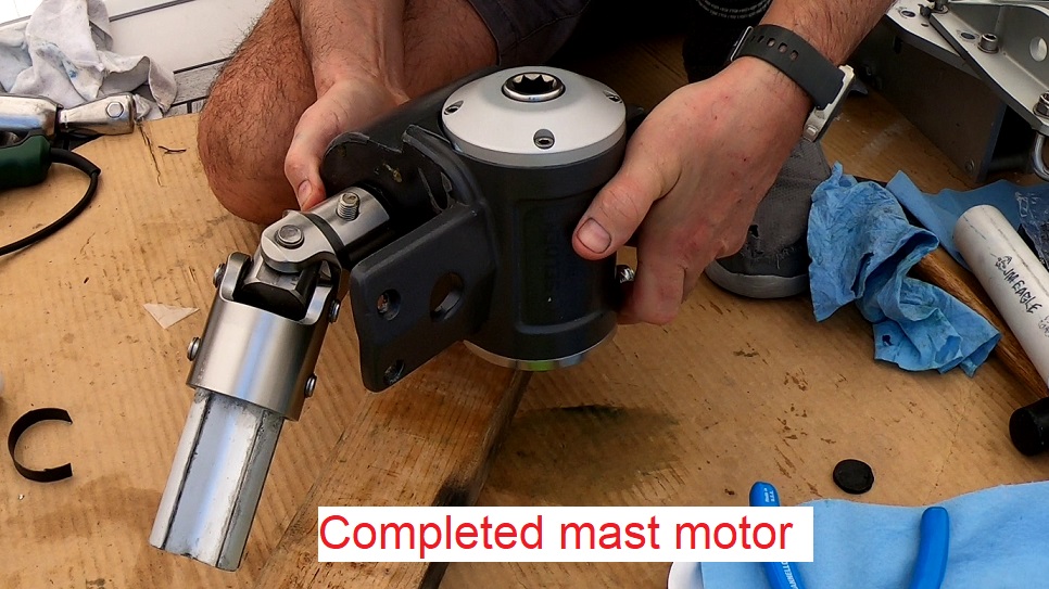 rebuilding the hydraulic furling motors rebuilding the hydraulic furling motors