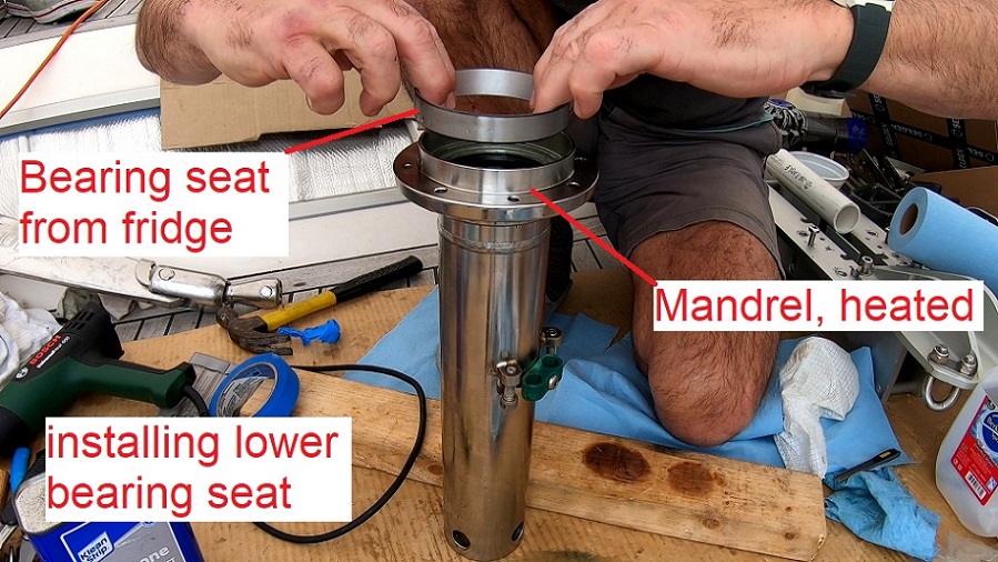 reassemble hydraulic furling motor reassemble hydraulic furling motor