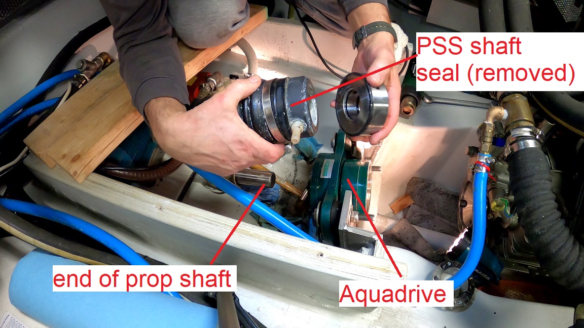 change seal on prop shaft change seal on prop shaft