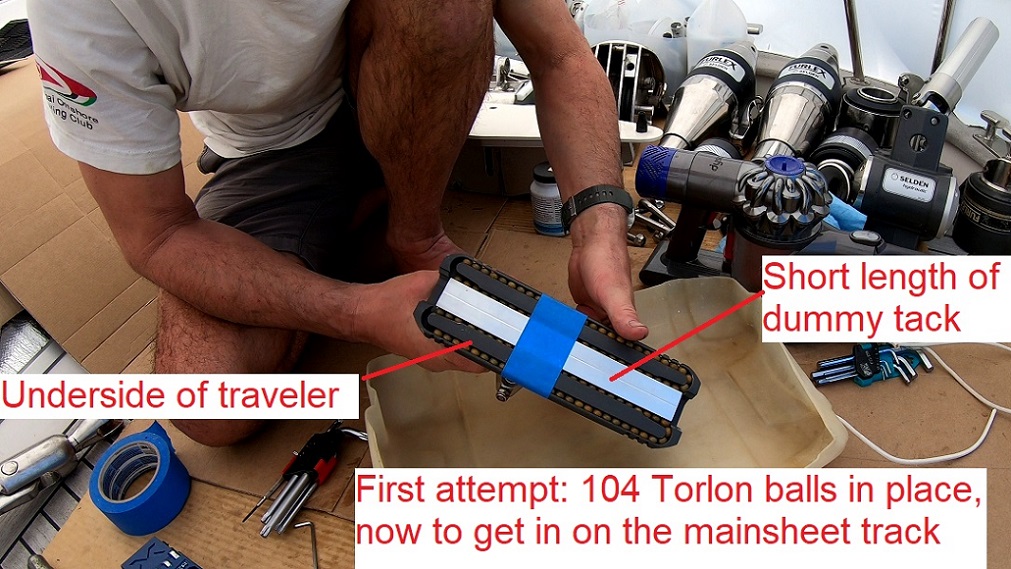 mainsheet traveler mainsheet traveler