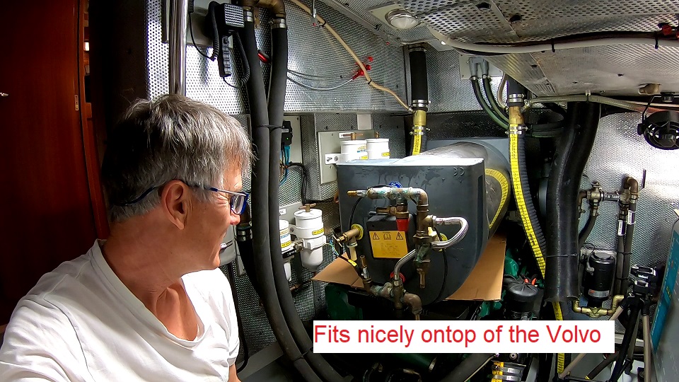 hot water tank removed