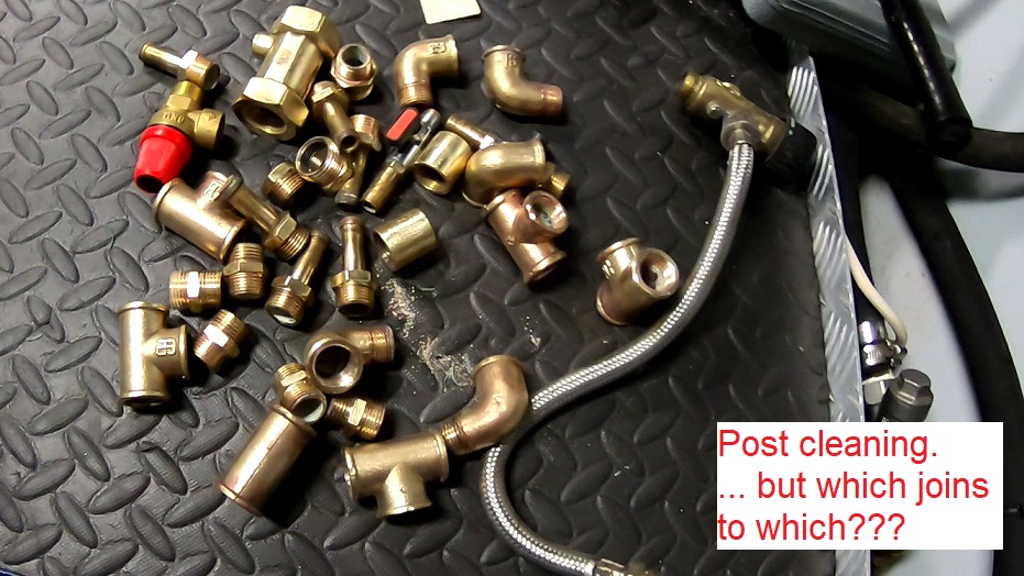 hot water tank pipework