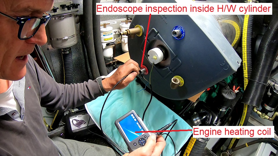 endoscope in invaluable tool onboard
