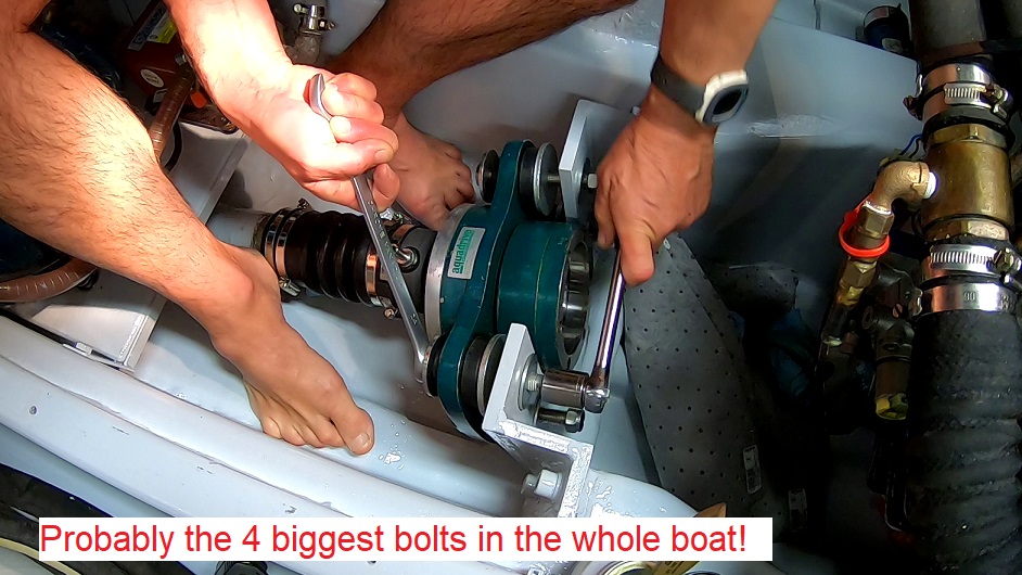 Aquadrive installed Aquadrive installed