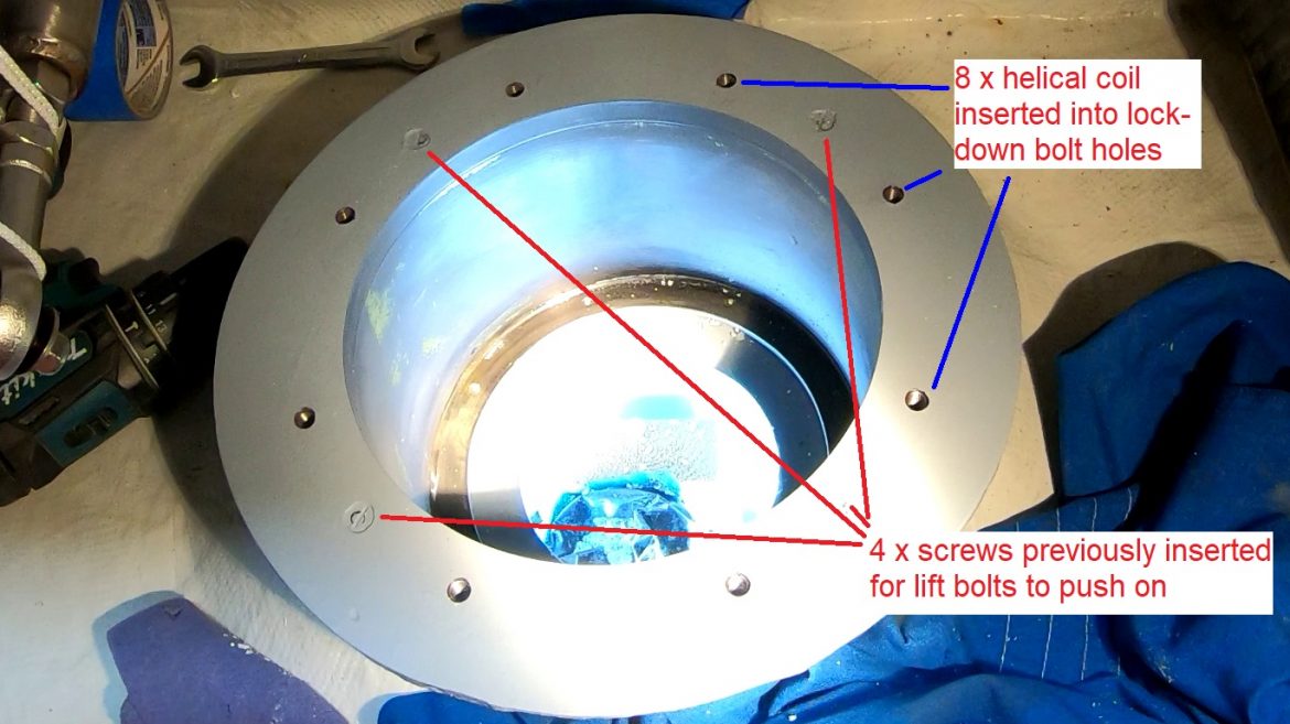 rudder bearing sleeve