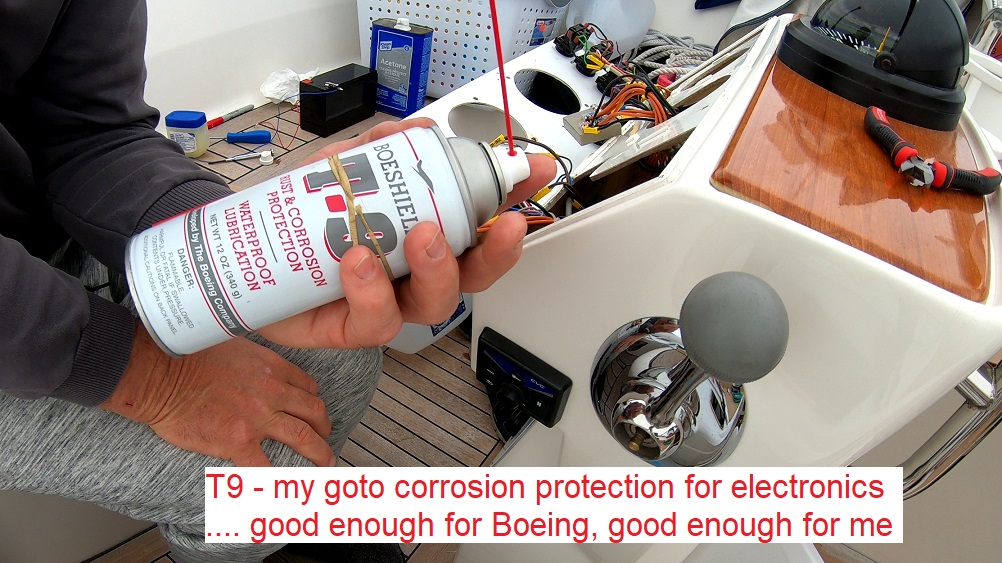 T9, my best friend when it comes to corrosion protection for electronics