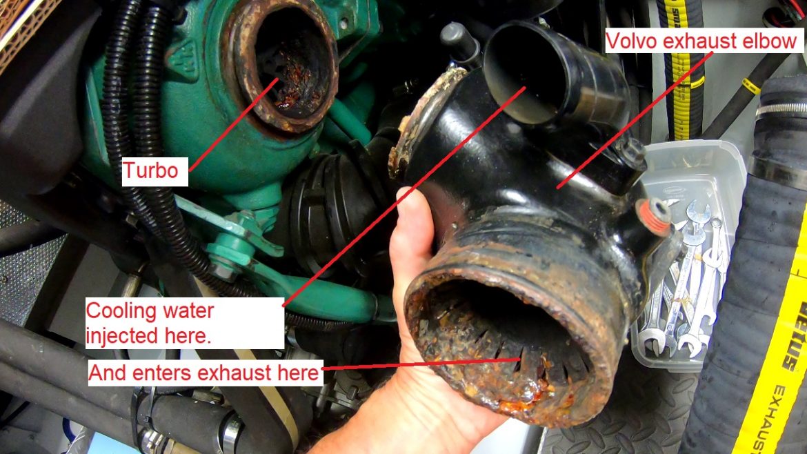 Volvo exhaust elbow Volvo exhaust elbow